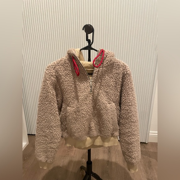 lululemon athletica Jackets & Blazers - Lululemon Oh So Sherpa Half Zip Jacket